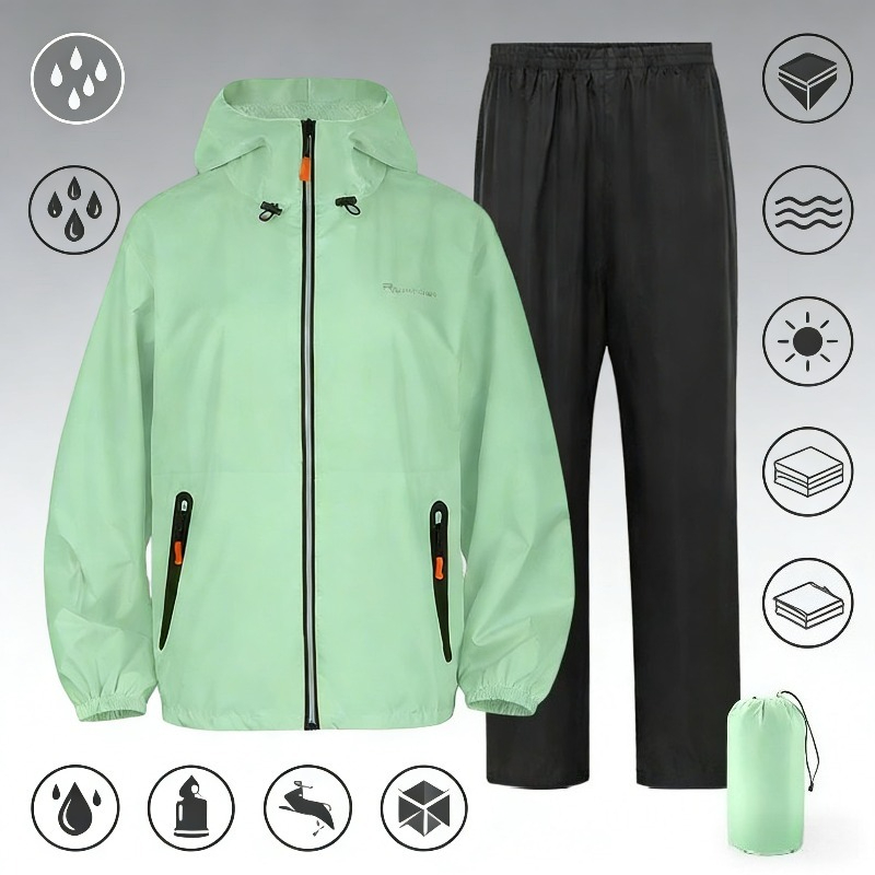 Full Body Waterproof Rain Suit - đánh giá và giá Fishing Pants Waterproof