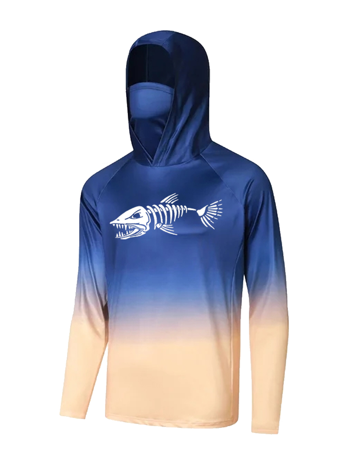 UPF 50+ Hooded Fishing Clothes - đánh giá và giá Fishing Mask Sun Protection
