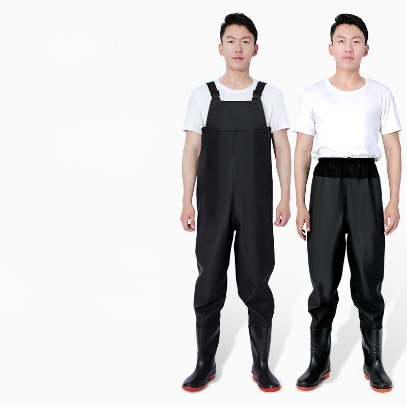 PVC Chest Waders with Boots Wa - đánh giá và giá Fishing Pants Waterproof