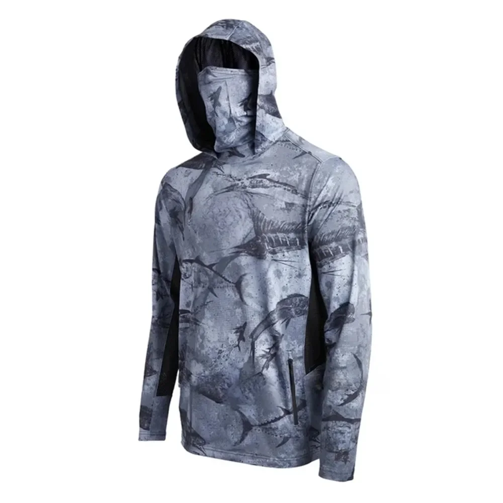 Camouflage Fishing Shirt Upf 5 - đánh giá và giá Fishing Mask Sun Protection