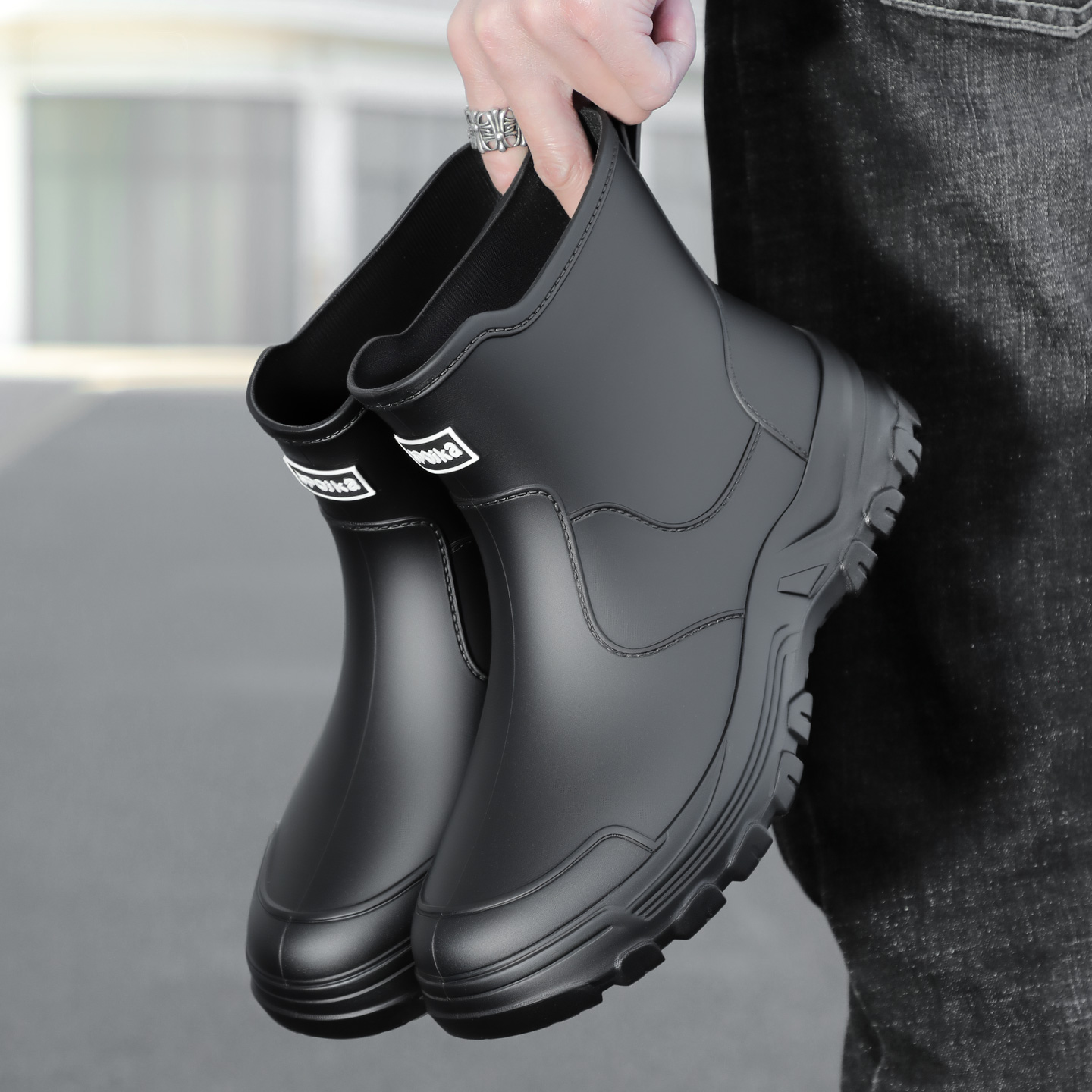 Fashionable new style men's mi - đánh giá và giá Fishing Boots