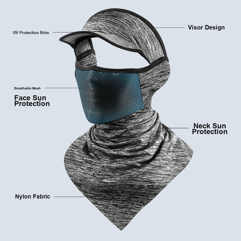Sun Protection Cycling Face Ma - đánh giá và giá Fishing Mask Sun Protection