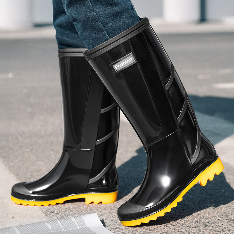 Men Fashion Long Tube Rain Boo - đánh giá và giá Fishing Boots