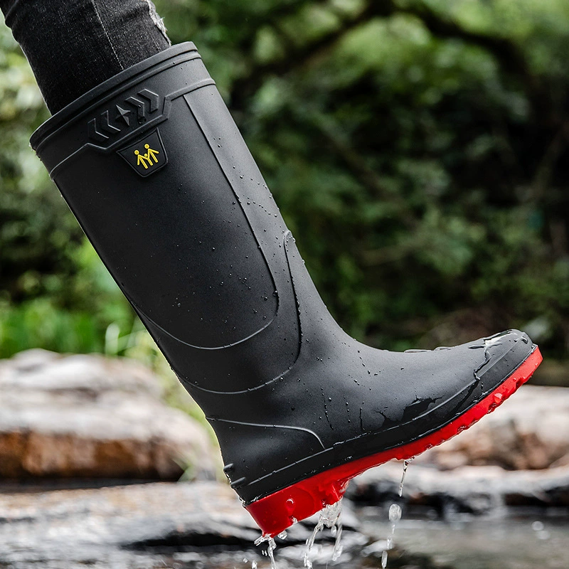 Men's Rain Boots Work Boots Sl - đánh giá và giá Fishing Boots